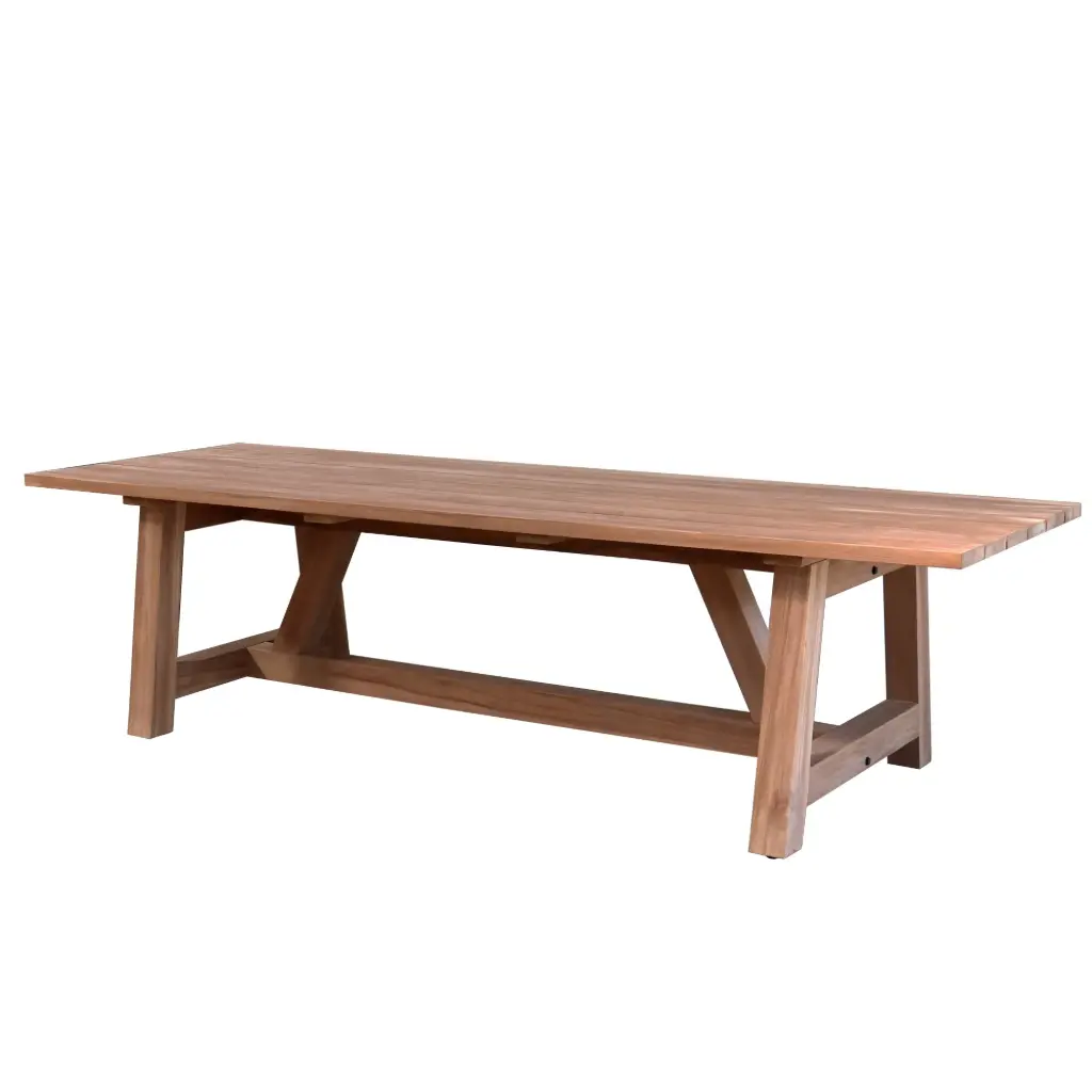 [NGTFOM320] OMEGA RECTANGULAR TABLE LEG 10CM X 10CM -SMOOTH FINISHING 320 CM