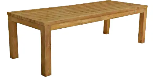 [AGTFLOM240] LOMBOK TABLE - RECYCLED TEAK - TOP 4 CM 240 CM