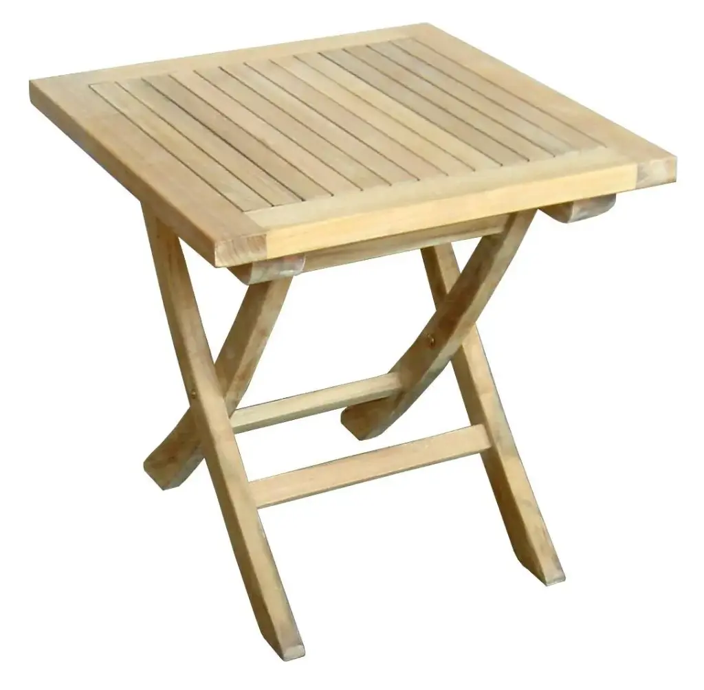 [AGCTFO50] SQUARE FOLDING COFFEE TABLE 50X50 CM