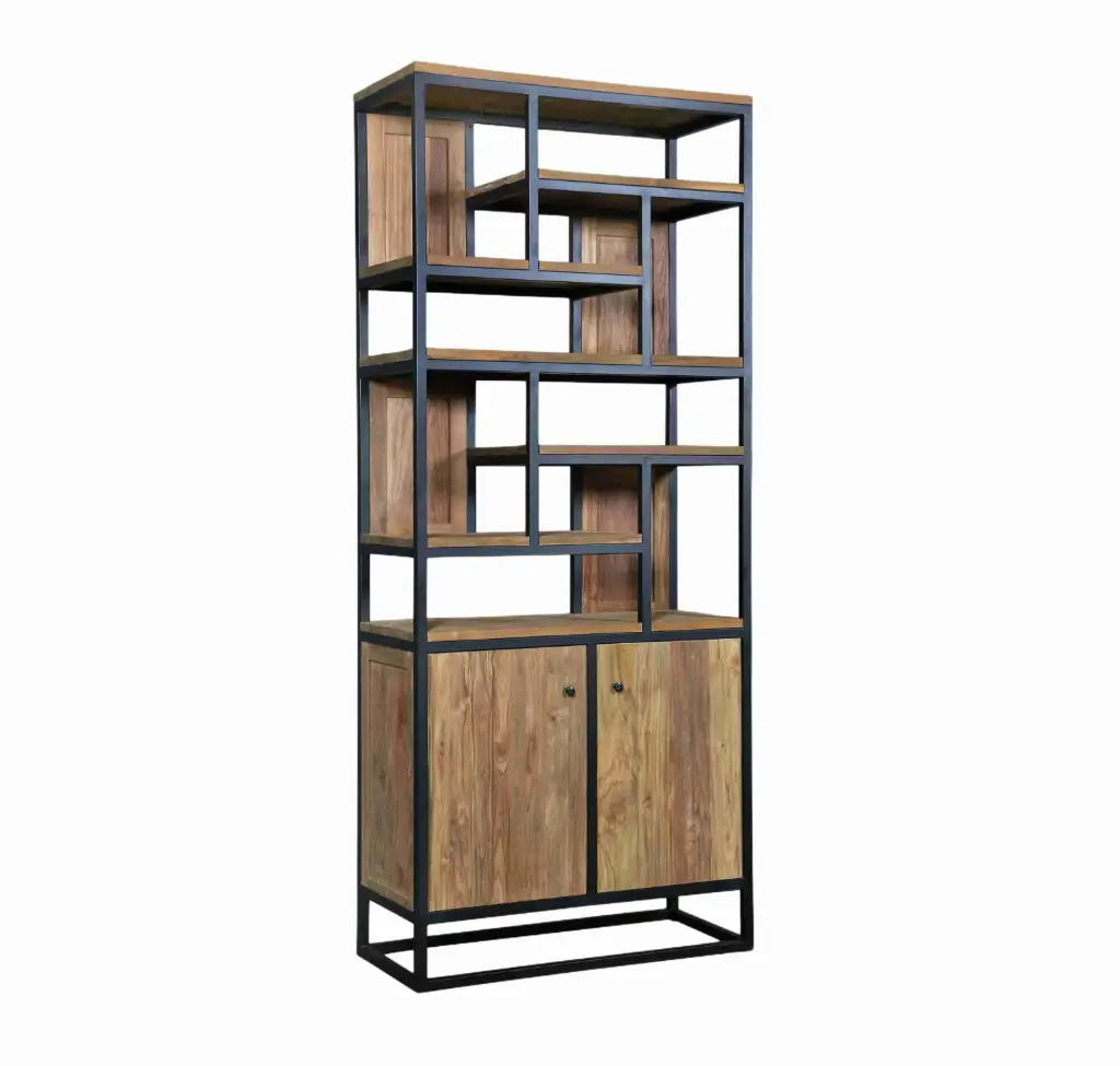 [IR248] BOOKCASE + 2DOORS