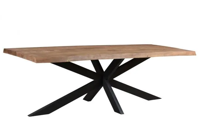 [IR201] TRUNK DINING TABLE 200 CM TOP 4 CM