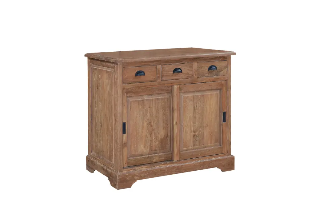 [BLO-DR115] DRESSOIR 2 DOORS 115 CM
