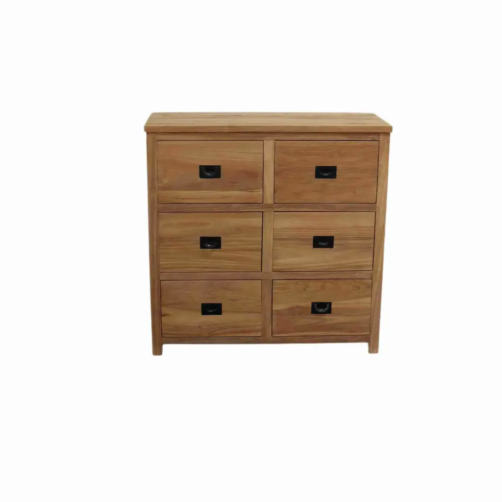 [JAT205] CHEST 6 DRAWERS 90CM