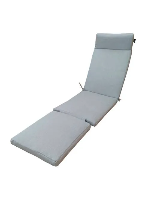 Cushion Deckchair Light Grey OC35LG